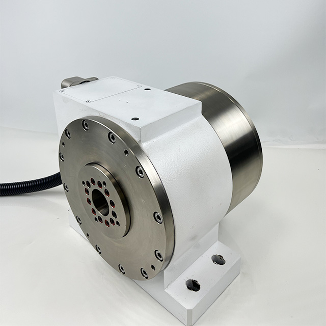 Direct drive rotary table for CNC equipment Model: ZRDDRF-170H135-345-100-BIS-40