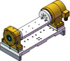 High Precision Hollow DD Rotary Table Pneumatic Brake Type for Machine Tool ZRTZDZ-300-H80-A60-300-DMC7-01